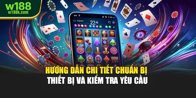 Hướng dẫn chi tiết chuẩn bị thiết bị và kiểm tra yêu cầu
