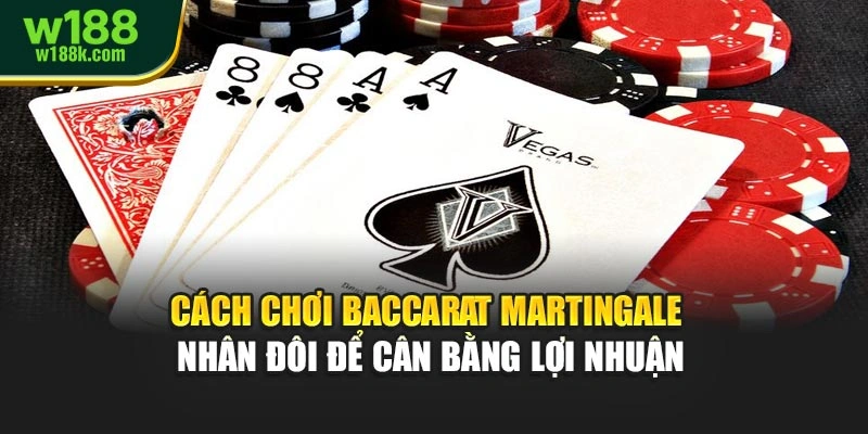 Cách chơi Baccarat Martingale nhân đôi để cân bằng lợi nhuận