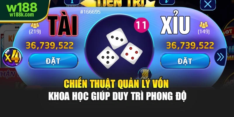 Chiến thuật quản lý vốn khoa học giúp duy trì phong độ